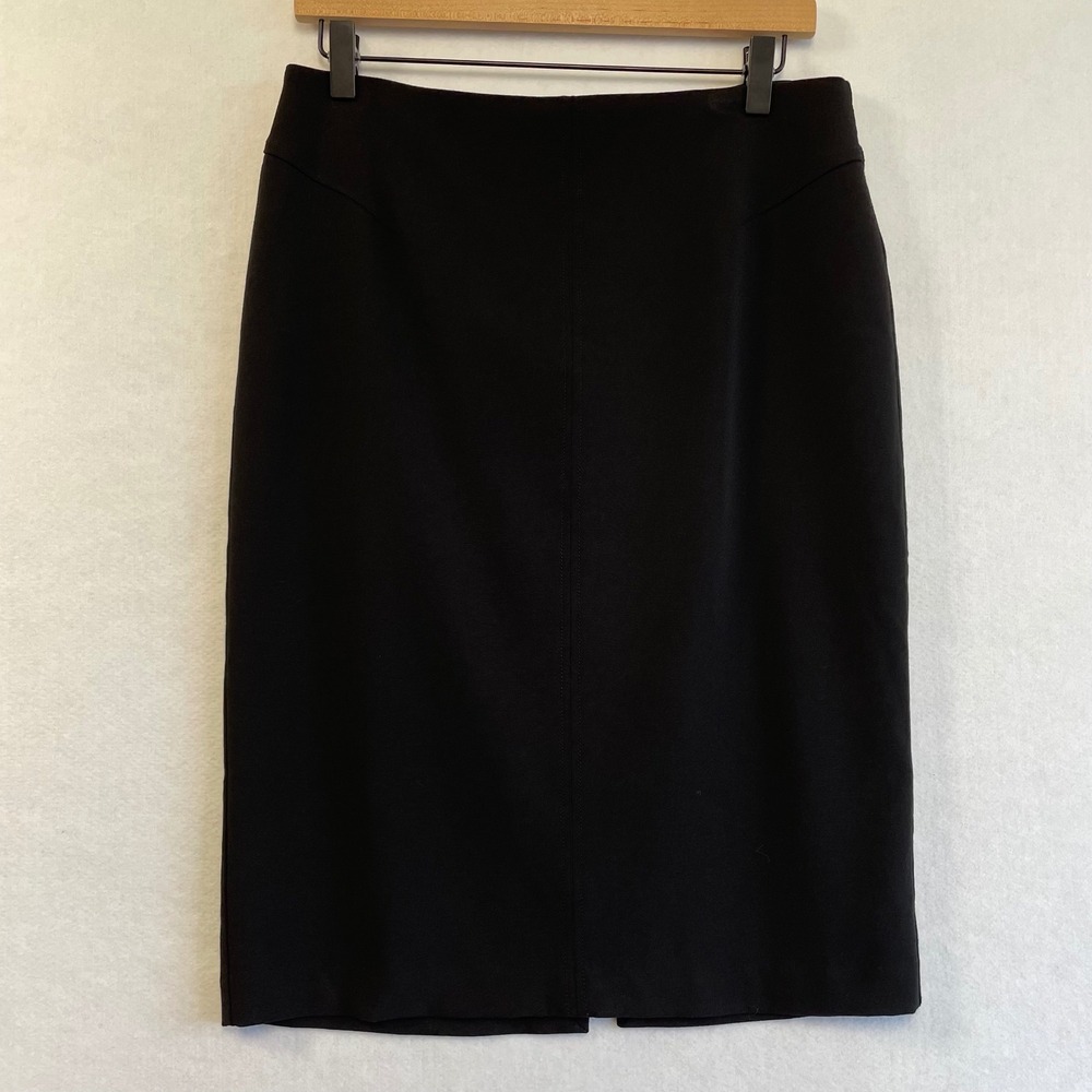 White House Black Market Black Stretch Pencil Skirt Size 10 Workwear‎ Office